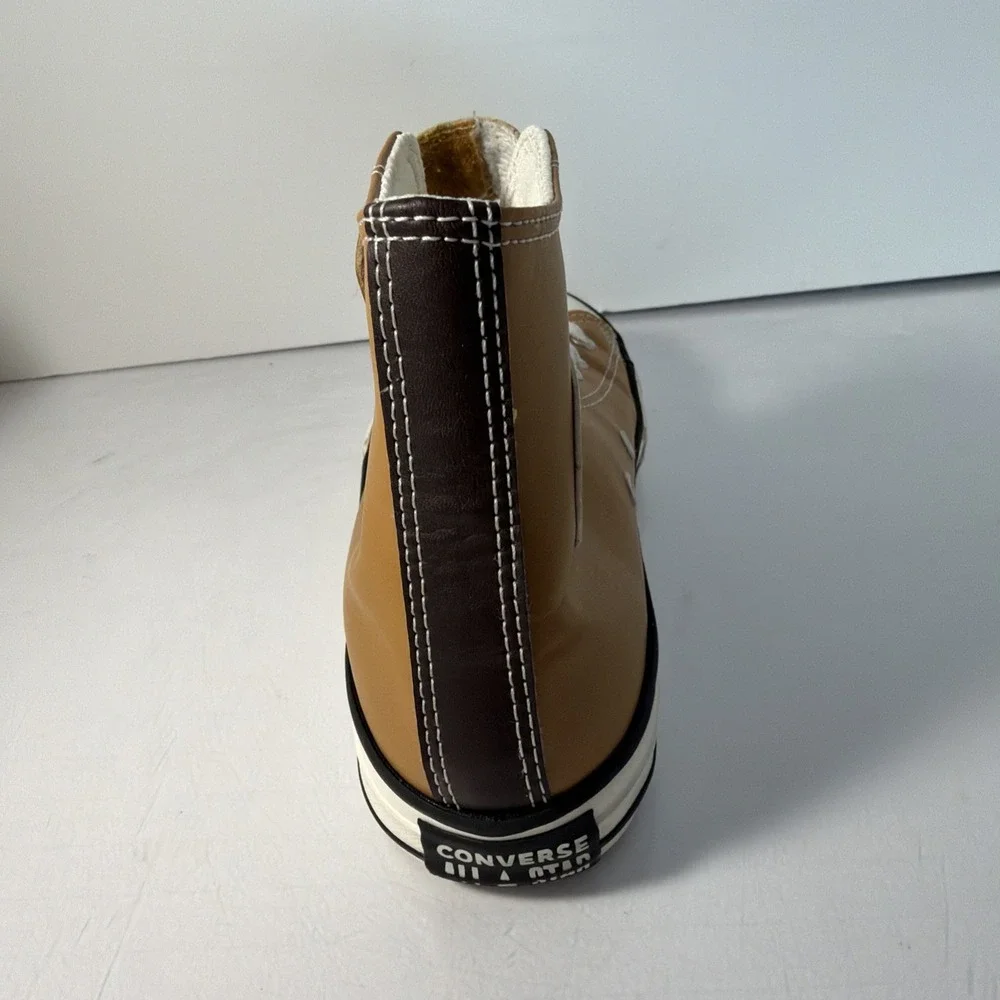 Size 3 Youth - Converse Chuck Taylor All Star High Honey Faux Leather Shoe